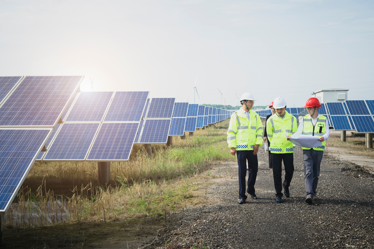 Sustainable solar panels for the telecoms industry