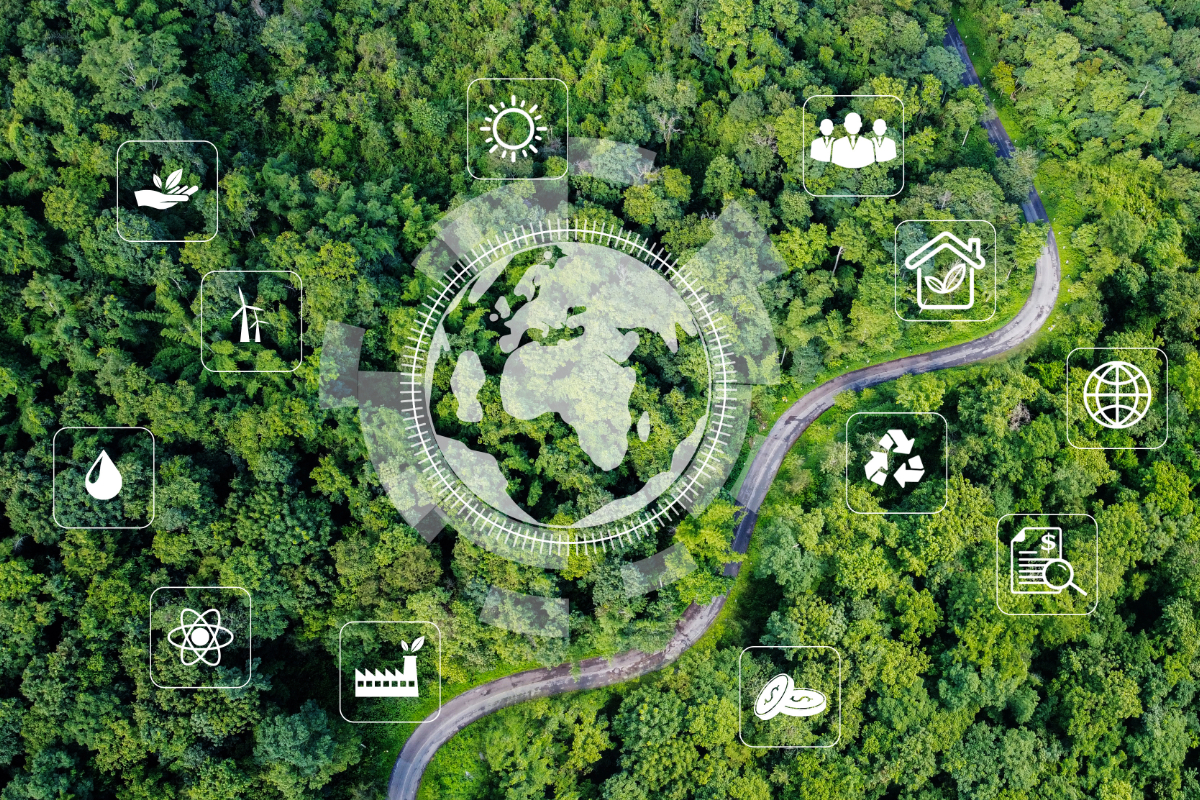 Sustainable wireless infrastructure